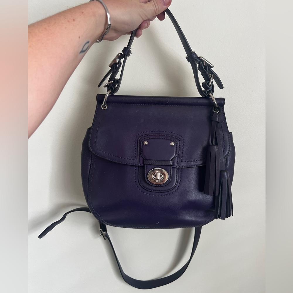 Coach Legacy Willis Bag - Eggplant